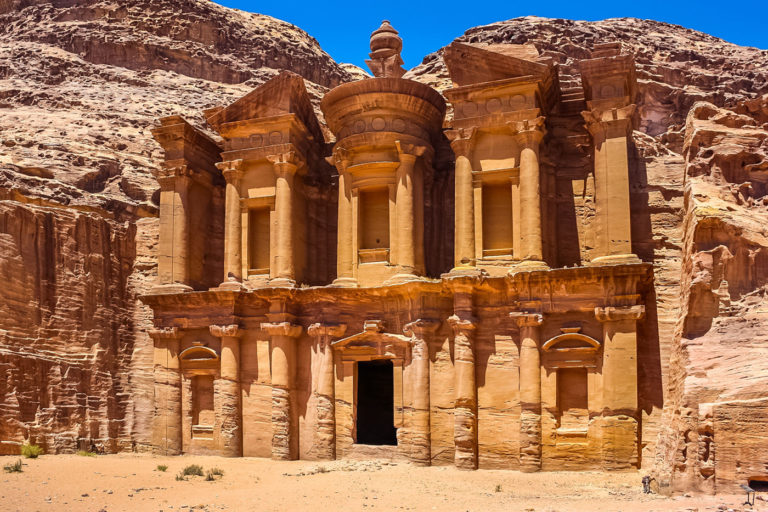 Petra Jordan Ad Deir Facade IsramIsrael