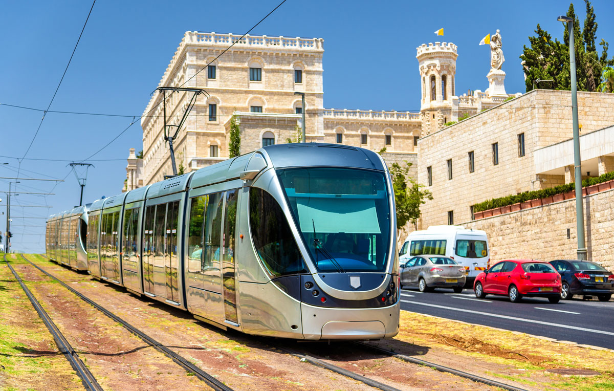 Light Rail System In Jerusalem Isramisrael